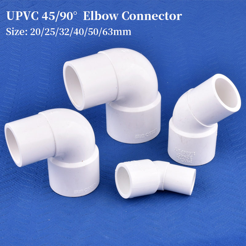 Gardening Tools B&Q - Connecteur coudé PVC 45/90 degrés 20~63mm