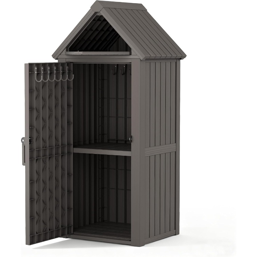 Gardening Tools B&Q - Abri de rangement extérieur vertical :
