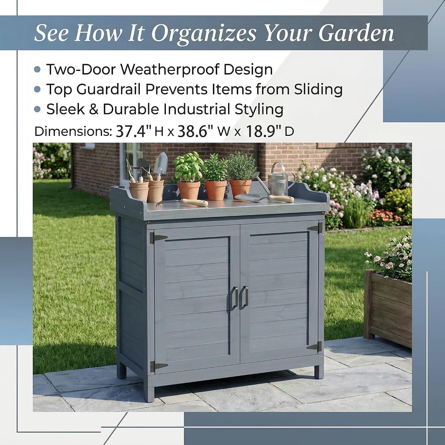 Armoire de rangement extérieur - Gardening Tools Diy avis et prix