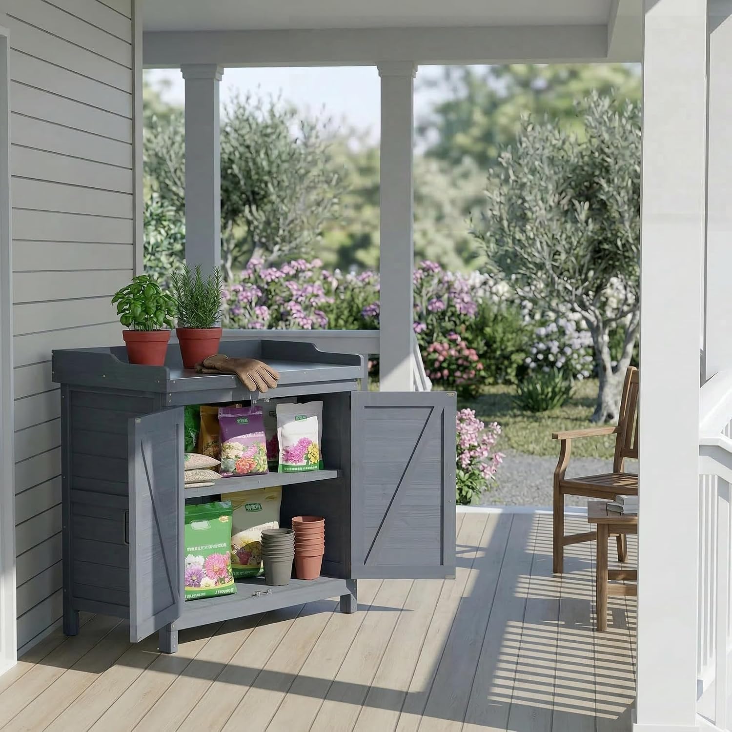 Armoire de rangement extérieur - Gardening Tools Diy avis et prix