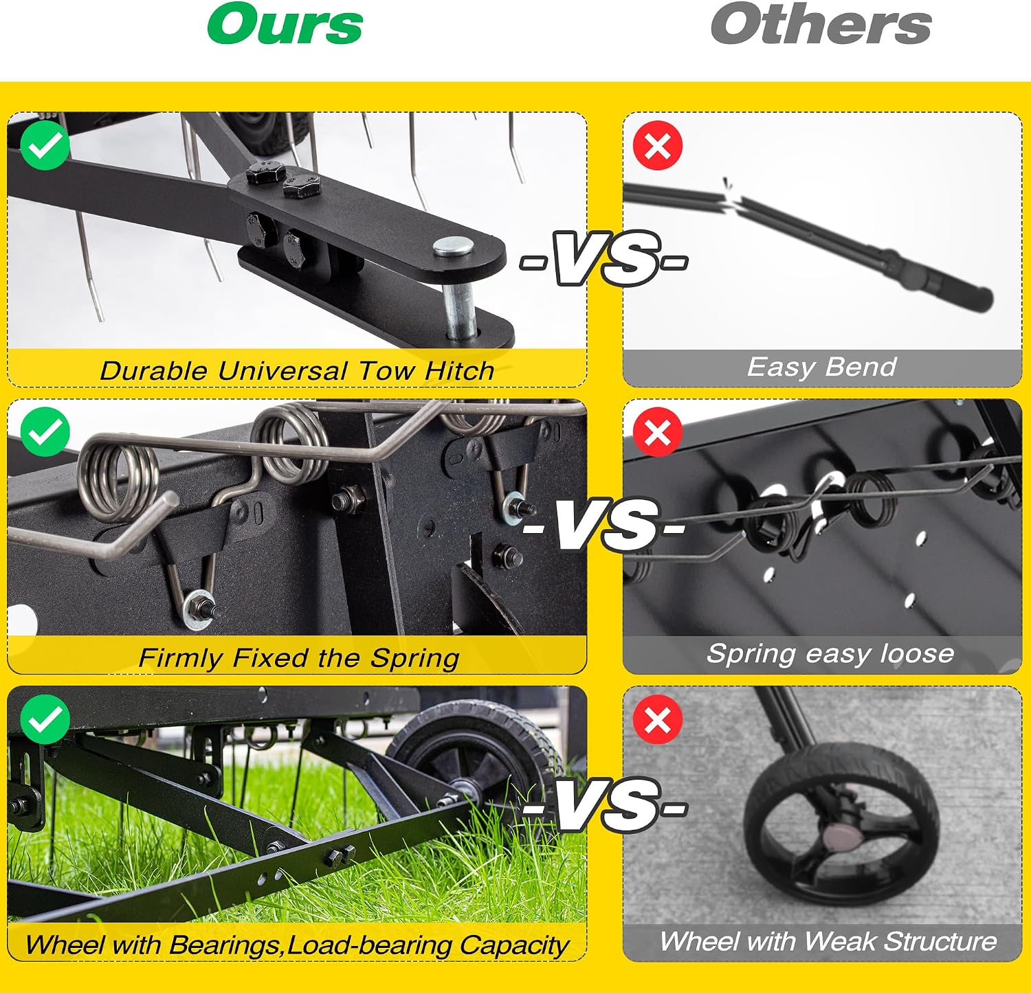 Râteau de désherbage à attache - Gardening Tools Lawn Mower avis et prix